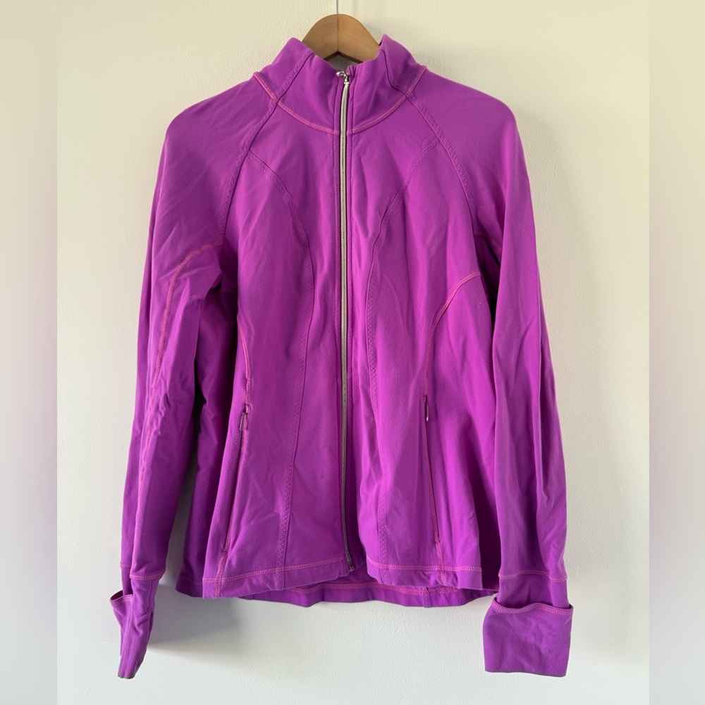 Athleta Women's Bright Pink Purple Running Hiking Jacket